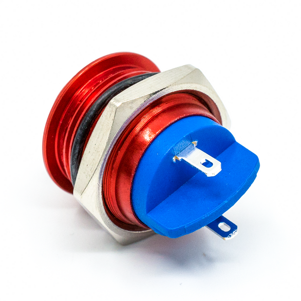 EX GEAR 16mm Aluminum Push Button .110 Terminal – Arcade Shock