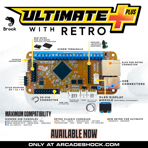 BROOK ULTIMATE BOARD PLUS RETRO BOARD [AVAILABLE NOW]