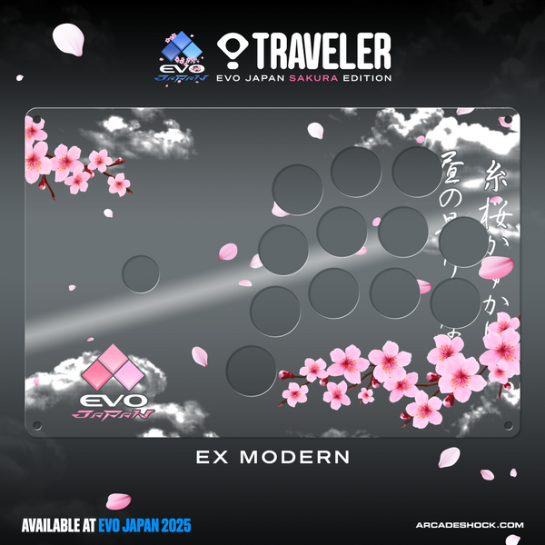 AS TRAVELER EVO JAPAN SAKURA EDITION (FULL BUILD) – Arcade Shock