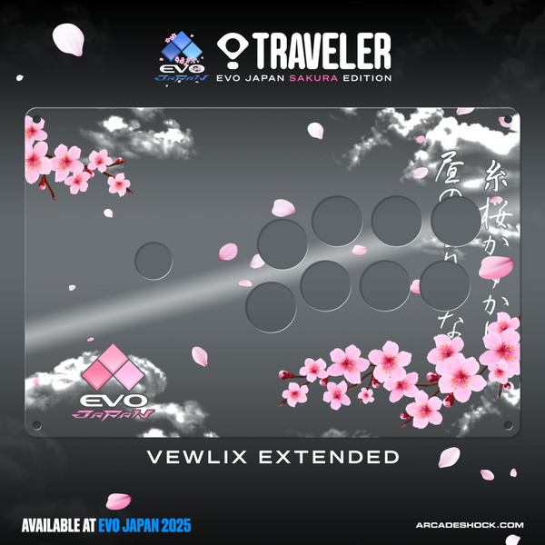 AS TRAVELER EVO JAPAN SAKURA EDITION (FULL BUILD) – Arcade Shock