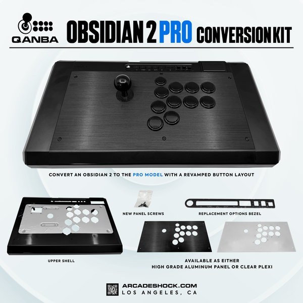 OBSIDIAN 2 PRO CONVERSION KIT – Arcade Shock OBSIDIAN 2 PRO CONVERSION KIT – Arcade Shock