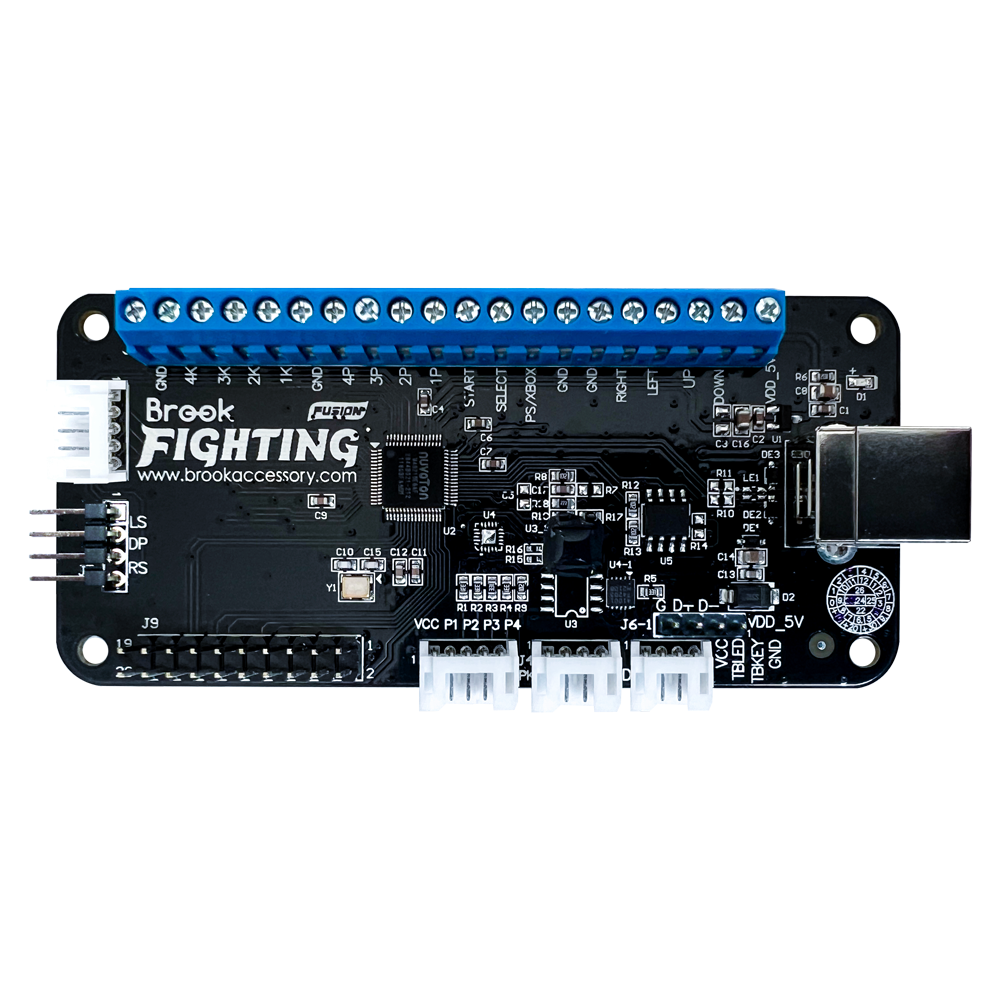 BROOK UNIVERSAL FIGHTING BOARD FUSION PS5 with Pre-Soldered Connectors