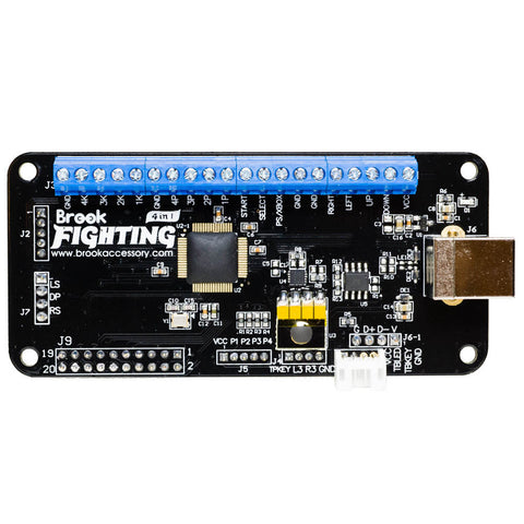EZ Mod for Razer Panthera w/ Brook UFB FUSION Kit (w/ soldered headers)