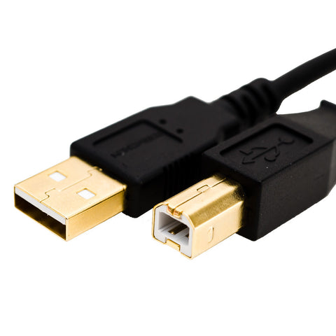 USB TYPE A to B 10ft Cable