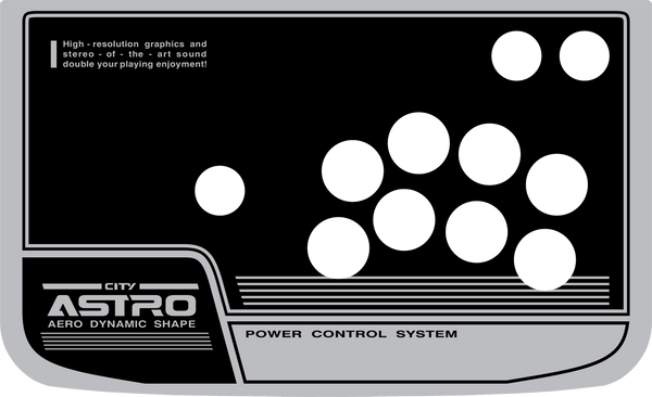 HORI RAP 2 / 3 / EX Underprint Artwork Panels [ASTRO CITY