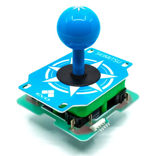 EVO x SEIMITSU [BLUE] LS-32-01 LIMITED EDITION JOYSTICK – Arcade Shock