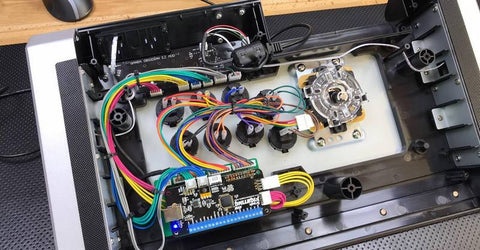 EZ Mod Kit for Qanba OBSIDIAN / PEARL w/ Brook CHOOSE PCB (w/soldered headers)