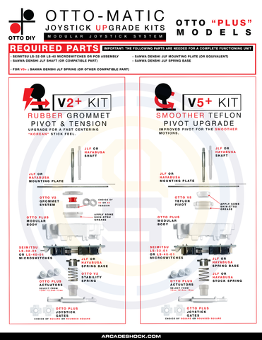 OTTO DIY V2+ or V5+ HYBRID PLUS KITS - Choose TYPE