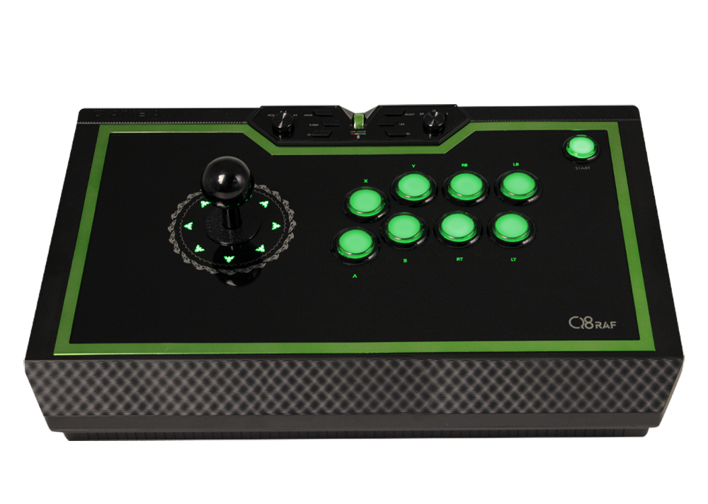 QANBA Q8 RAF ARCADE CONTROLLER RGB LED BUTTONS