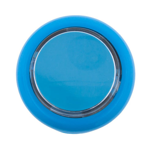 SEIMITSU PS-14-GN-C Solid Body | Clear Plunger Pushbutton (30mm - Screw On)