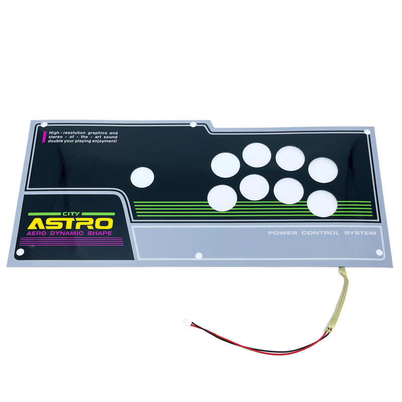 ASTRO CITY LIGHT UP PANEL KIT VERSION 2 for Qanba Pearl (or Obsidian - see details)