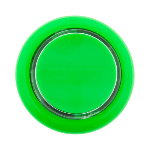 SEIMITSU PS-14-GN-C Solid Body | Clear Plunger Pushbutton (30mm - Screw On)