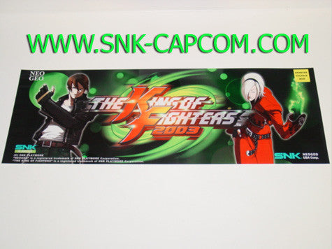 King of Fighters 2003 Large Marquee