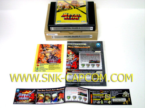 SNK NEO•GEO MVS Metal Slug 4 Kit w/ Large Marquee