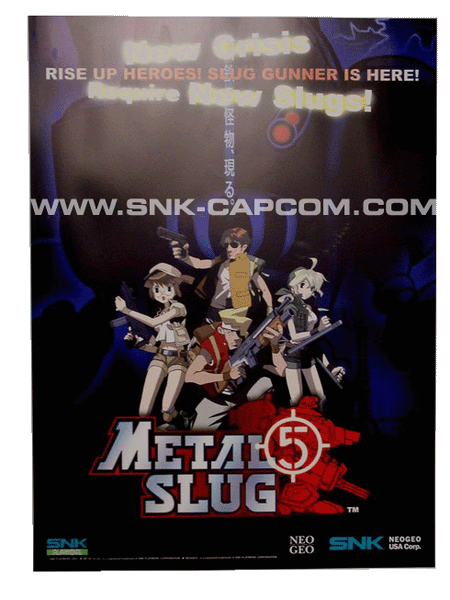 MINI MARQUEE ROBO Army Neo Geo Mvs Snk Arcade No Console Aes Cd Cdz