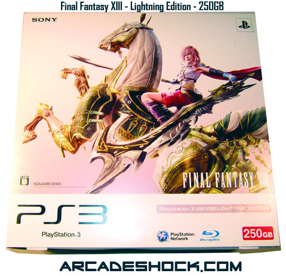 Sony PS3 Final Fantasy XIII Lightning Edition System 250GB