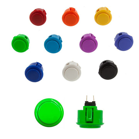 SANWA DENSHI [24mm] SOLID COLOR Pushbutton OBSF24-XX