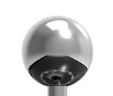 QANBA Metal Balltop Polished SILVER Finish (35mm)