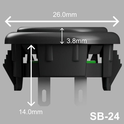 oneFRAME 24mm Premium Pushbutton