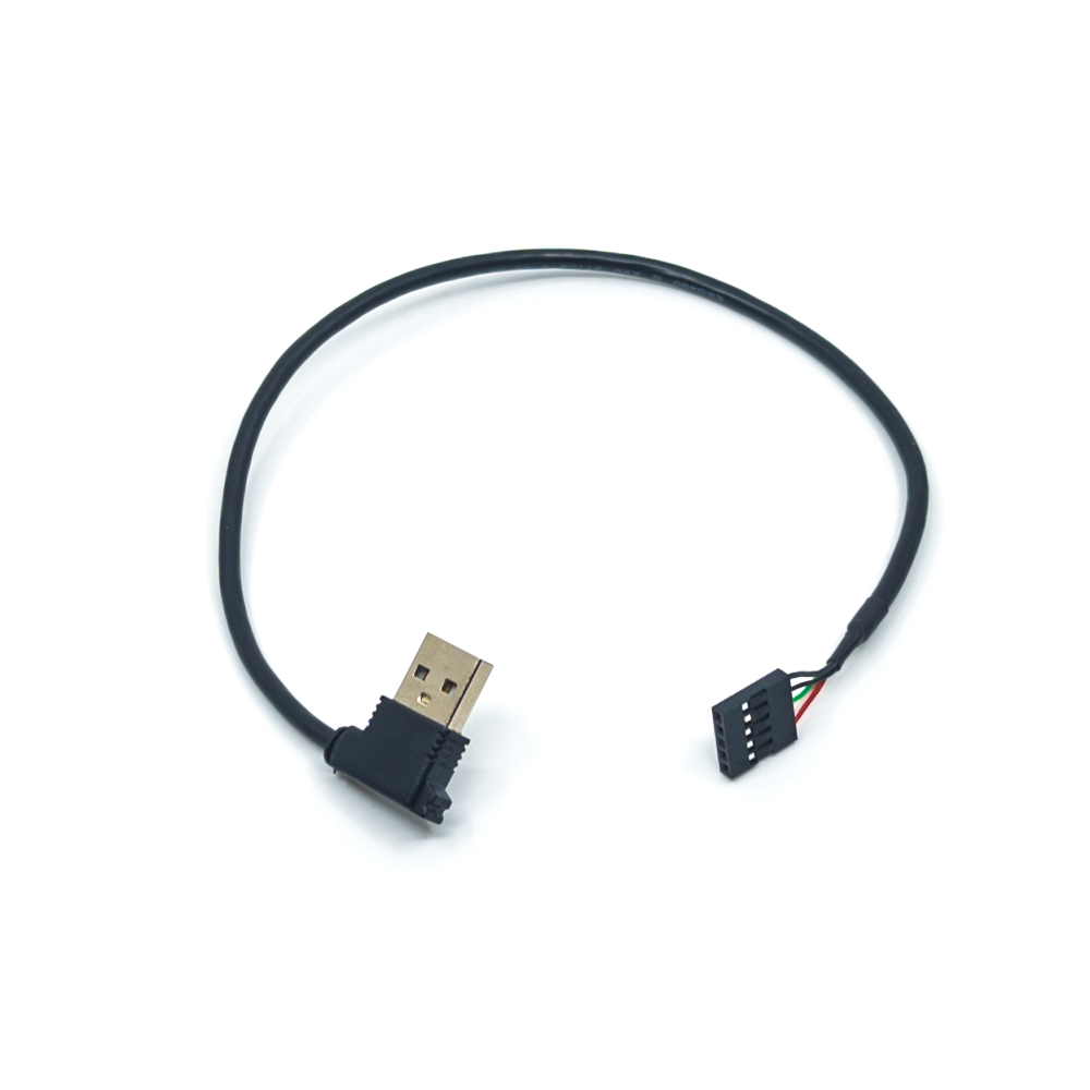 EX GEAR DUPONT to Angled USB A Cable