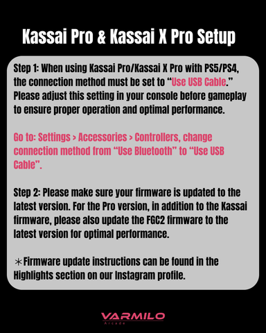 VARMILO KASSAI PRO VERSION ARCADE STICK PS4| PS5 | PC [SEE ITEMS THAT ARE AVAILABLE IN DESCRIPTION]