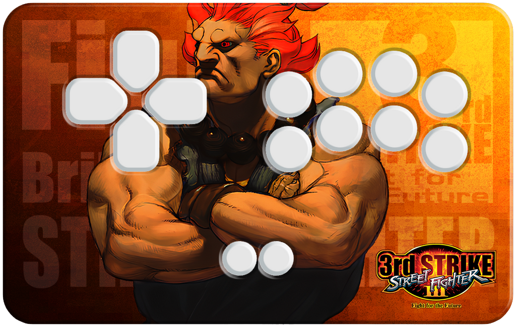 RECTANGLE CORNER PICO PAD STREET FIGHTER III: 3RD STRIKE [PRE-ORDER]