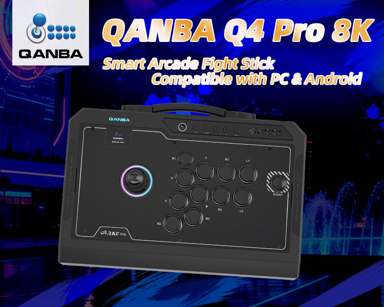 QANBA 拳覇 QANBA Q4 PRO 8K ARCADE STICK [PRE-ORDER] – Arcade Shock