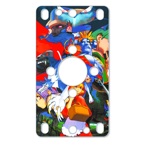 SANWA DENSHI JLF MOUNTING PLATE W CUSTOM ARTWORK