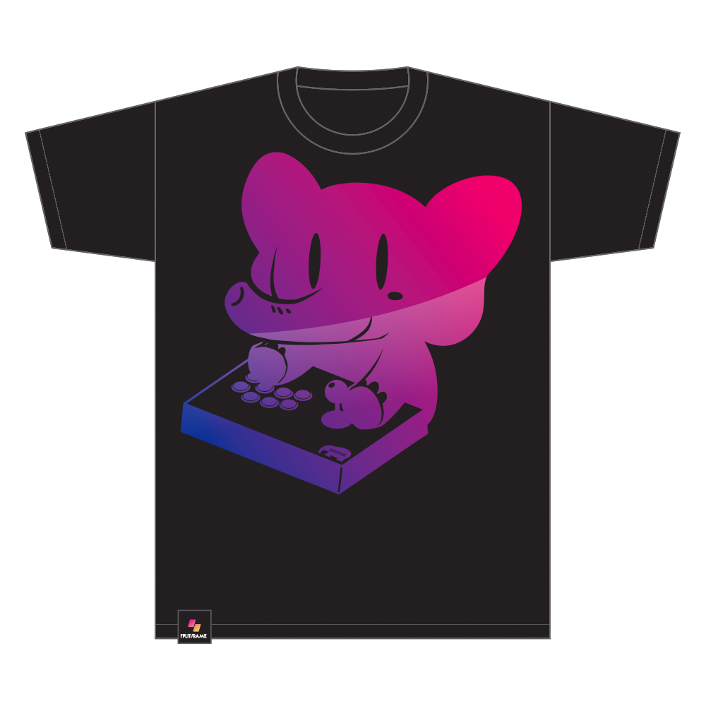 ELEPHANT MASHER TEE (COLOR CHANGING PURPLE / BLUE FOIL)