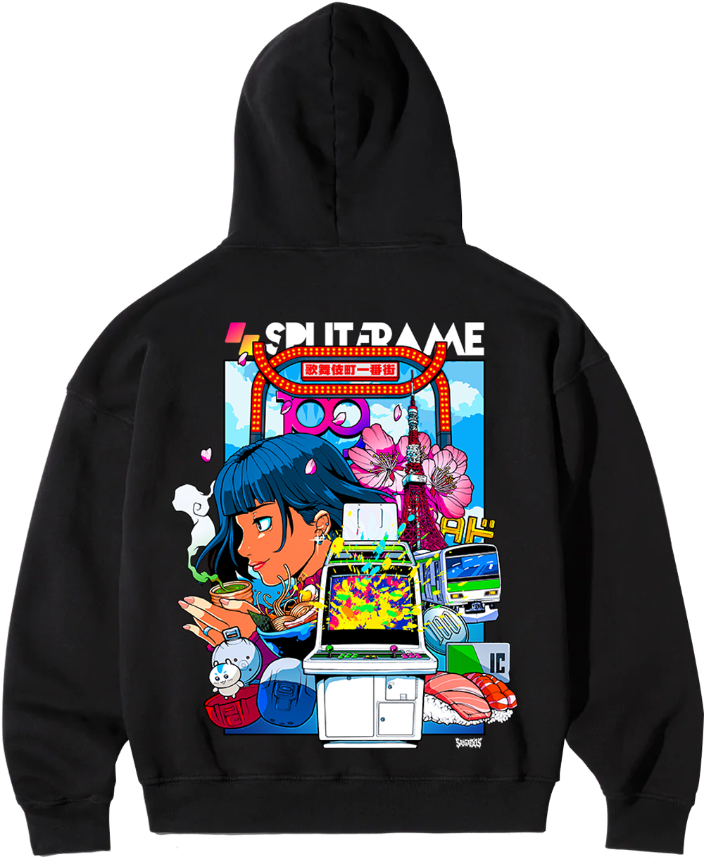 SPLITFRAME ESSENTIALS HOODIE [CHOOSE SIZE] – Arcade Shock