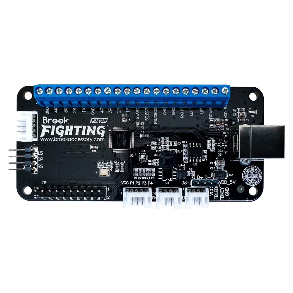 BROOK Universal Fighting Board Fusion PS5 with Pre-Soldered Connectors