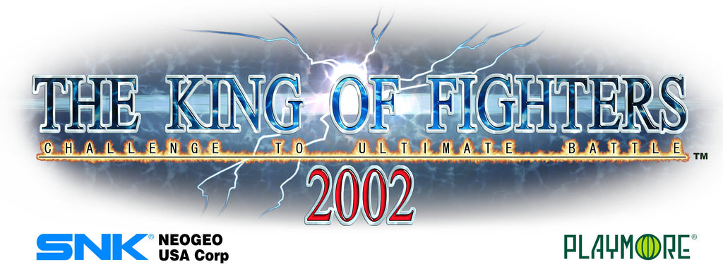 King of Fighters 2002 Large Marquee (CHOOSE BACKGROUND COLOR)