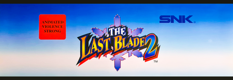 Last Blade 2 Large Marquee by SNK
