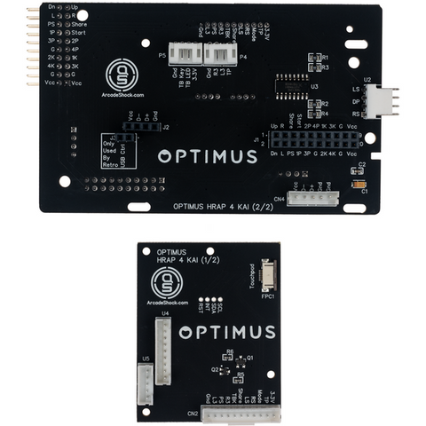 OPTIMUS MOD KIT for HORI RAP4 KAI (Plug and Play Kit for Brook Fighting Boards)