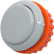 SANWA DENSHI OBSN30-XX SOLID COLOR SCREW-ON 30mm Pushbutton