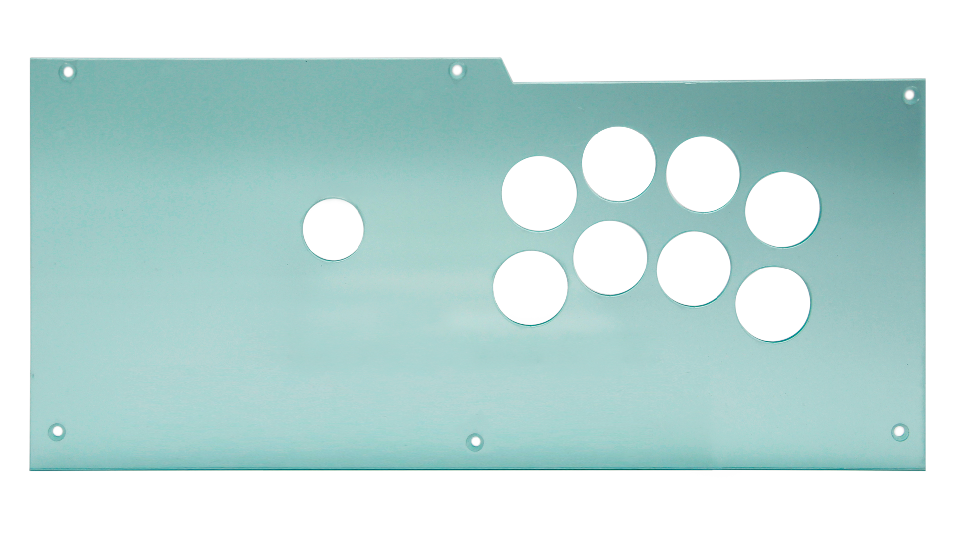 QANBA Obsidian Conversion PLEXI / METAL SUPPORT Bottom Kit for NOIR Layout  [CHOOSE TYPE]