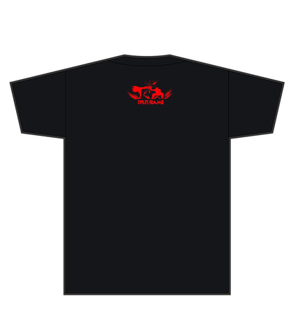 PARRY SILHOUETTE TEE | LEGENDS EDITION (Red on BLACK TEE)