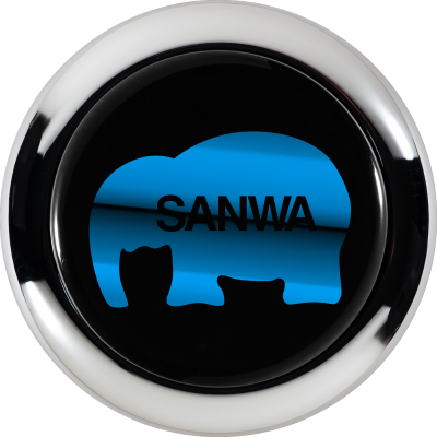 SANWA DENSHI Limited Edition Original Metallic Logo [CHOOSE TYPE]