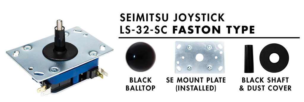 Joystick Arcade Seimitsu LS 32 01 SE à PCB Joystick Arcade Seimitsu LS 32 01 SE à PCB