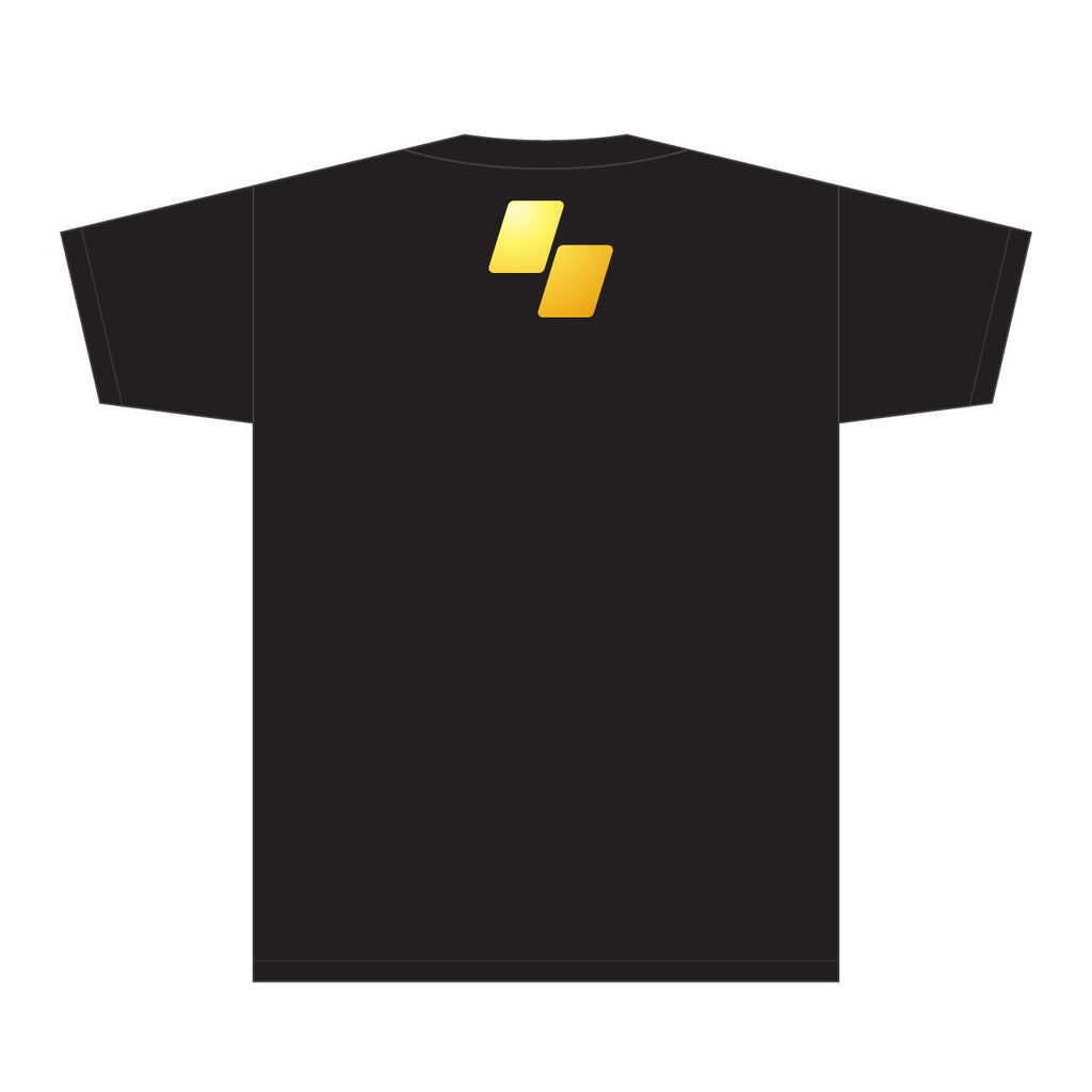 SPLITFRAME Logo Gold Tee – Arcade Shock
