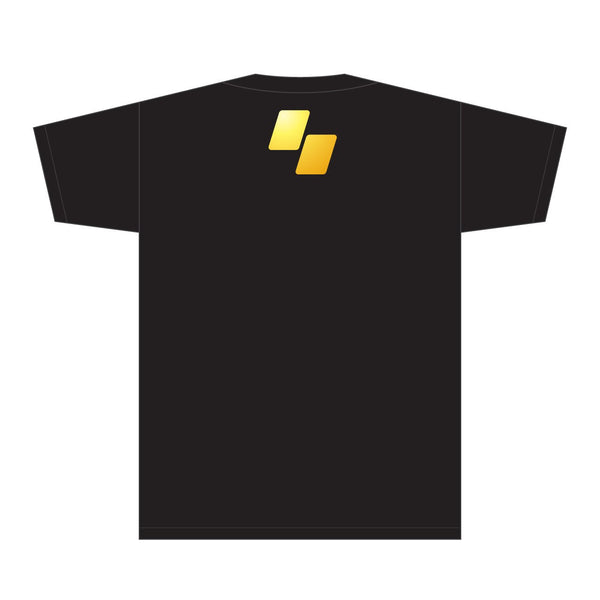 SPLITFRAME Logo Gold Tee – Arcade Shock