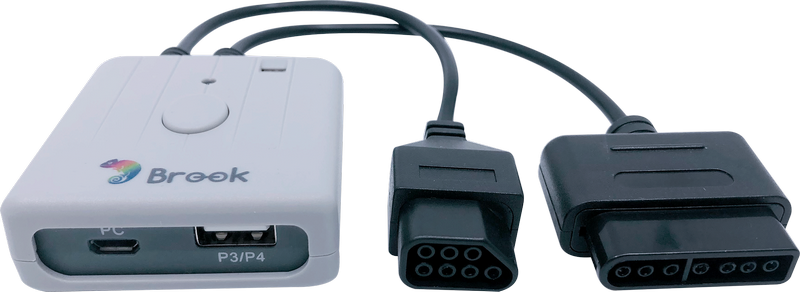 BROOK PS5/4/3 Xbox 360/One Nintendo Switch to NES/SNES Super Converter [WINGMAN SNES]
