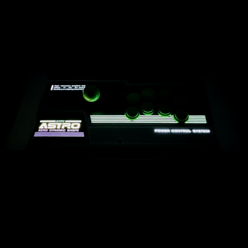 ASTRO CITY LIGHT UP PANEL KIT VERSION 2 for Qanba Pearl (or ASTRO CITY LIGHT UP PANEL KIT VERSION 2 for Qanba Pearl (or