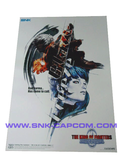 King of Fighters 2000 Poster – Arcade Shock King of Fighters 2000 Poster – Arcade Shock