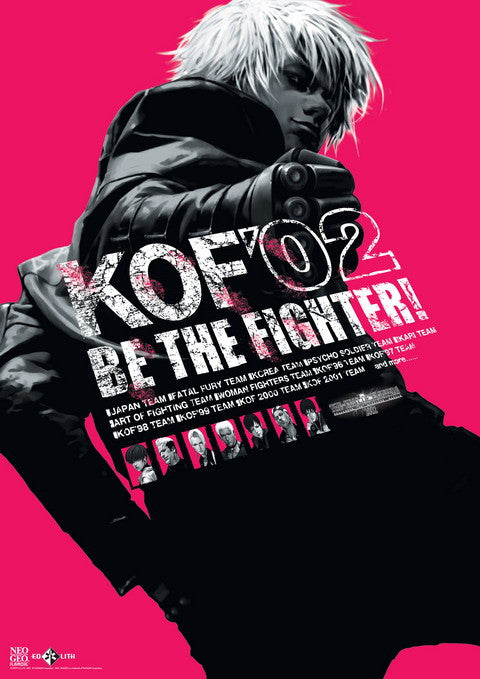King of Fighters 2002 Poster – Arcade Shock