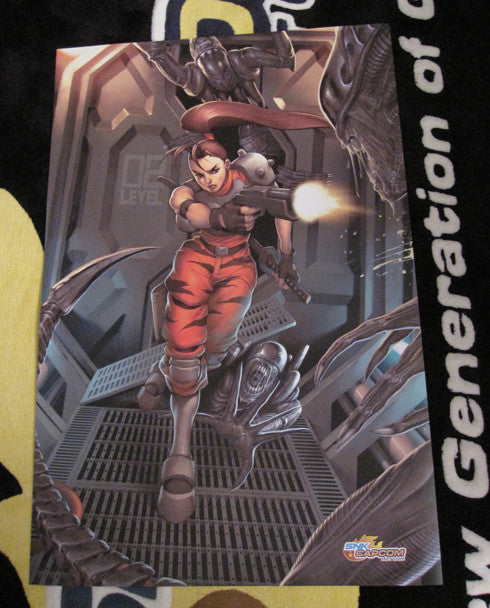 Linn Kurosawa (Alien vs. Predator) Original Poster – Arcade