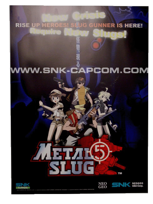 Metal Slug 5 Poster