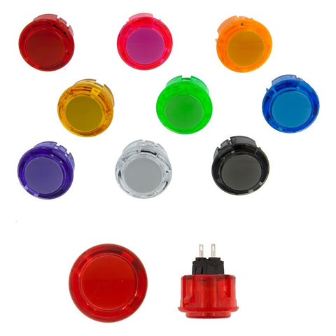 Boutons Seimitsu PS-15 - Arcade Push Button - Blanc - White Boutons Seimitsu PS-15 - Arcade Push Button - Blanc - White